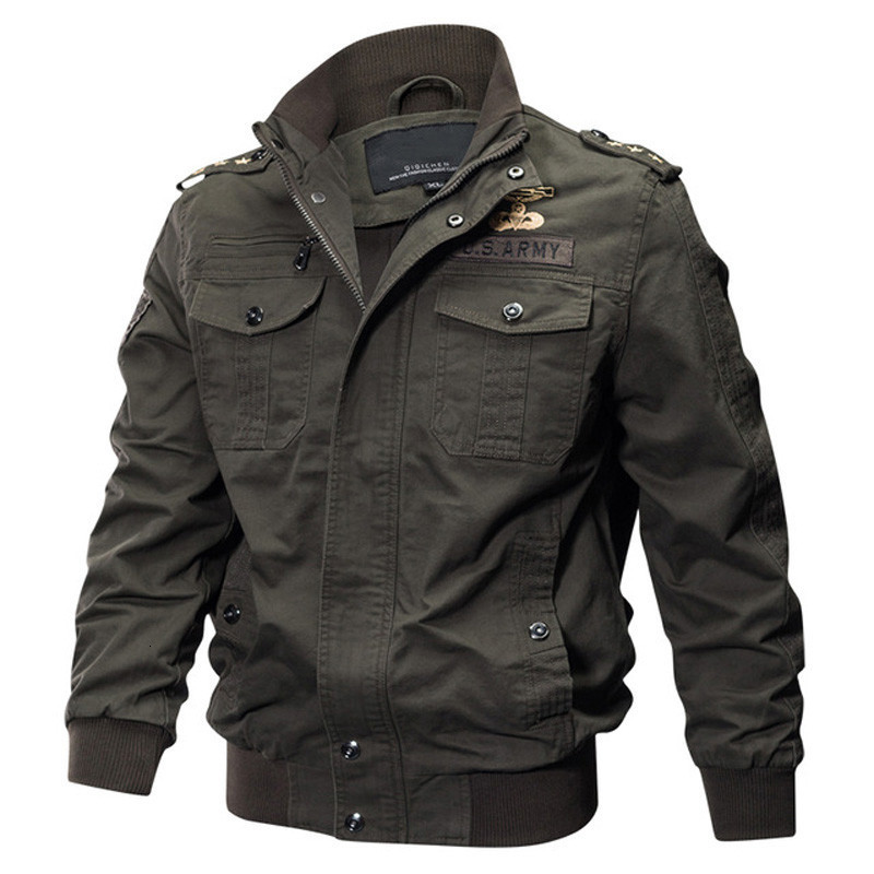 2021 New of Military Men Pilot Jackets Bomber Cotton Tactics Man Army Casual Flight Jacket Plus Air Force Size M-6xl W8jx, Black 9939.
2021 New of Military Men Pilot Jackets Bomber Cotton Tactics Man Army Casual Flight Jacket Plus Air Force Size M-6xl W8jx, Black 9939.