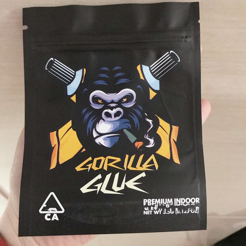 3.5g GORILLA GLUE BAG Smell Proof Runtz Backwoods Vape Packaging Dry Herb mylar Zipper bags DHL Free
3.5g GORILLA GLUE BAG Smell Proof Runtz Backwoods Vape Packaging Dry Herb mylar Zipper bags DHL Free