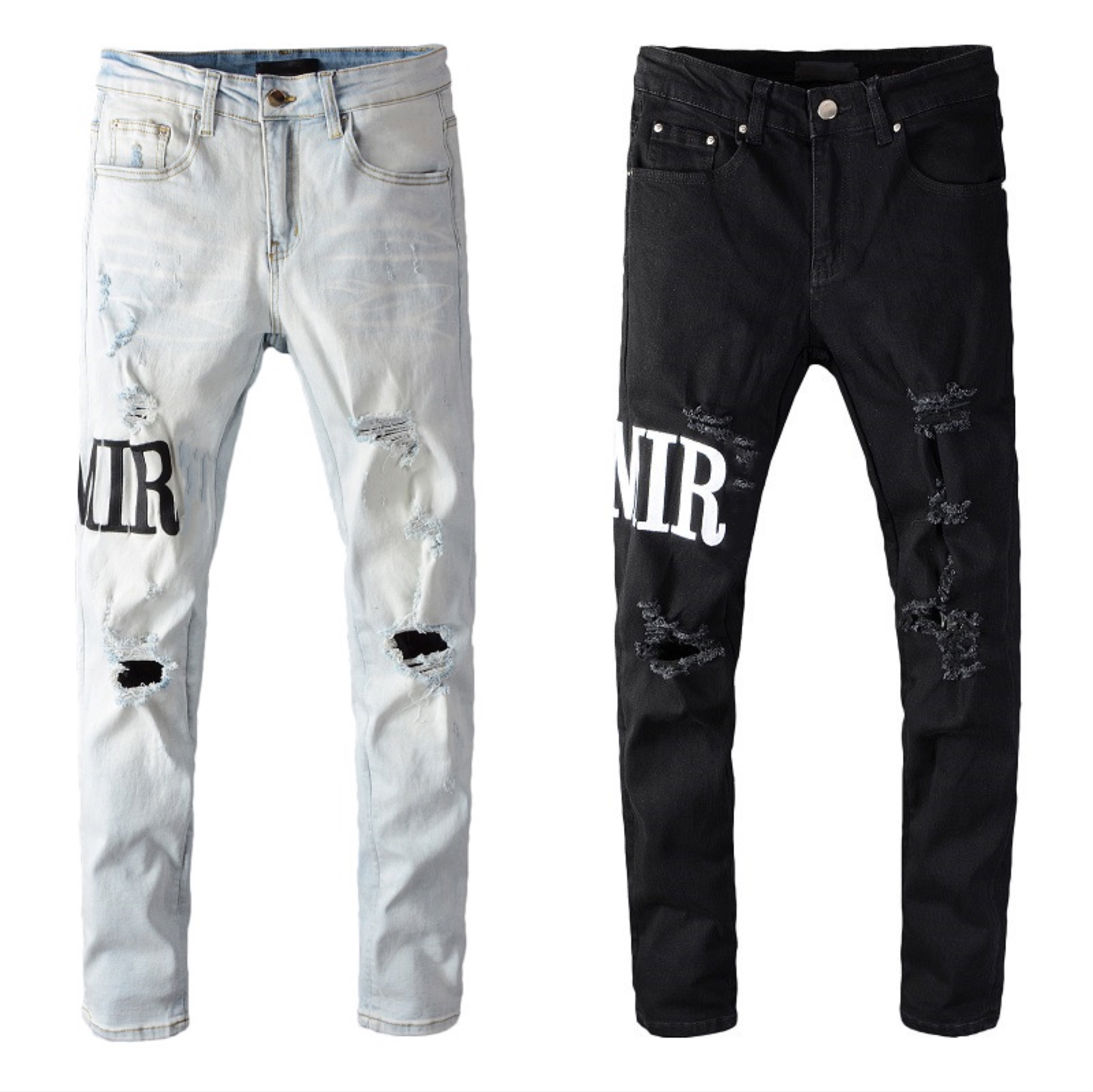Fashion Designer Brand Mens Jeans Casual Slim Fit Letter Printed White Color Denim Pants Washed High Quality Motorcycle Ripped Holes Black Jean, Blue
Fashion Designer Brand Mens Jeans Casual Slim Fit Letter Printed White Color Denim Pants Washed High Quality Motorcycle Ripped Holes Black Jean, Blue