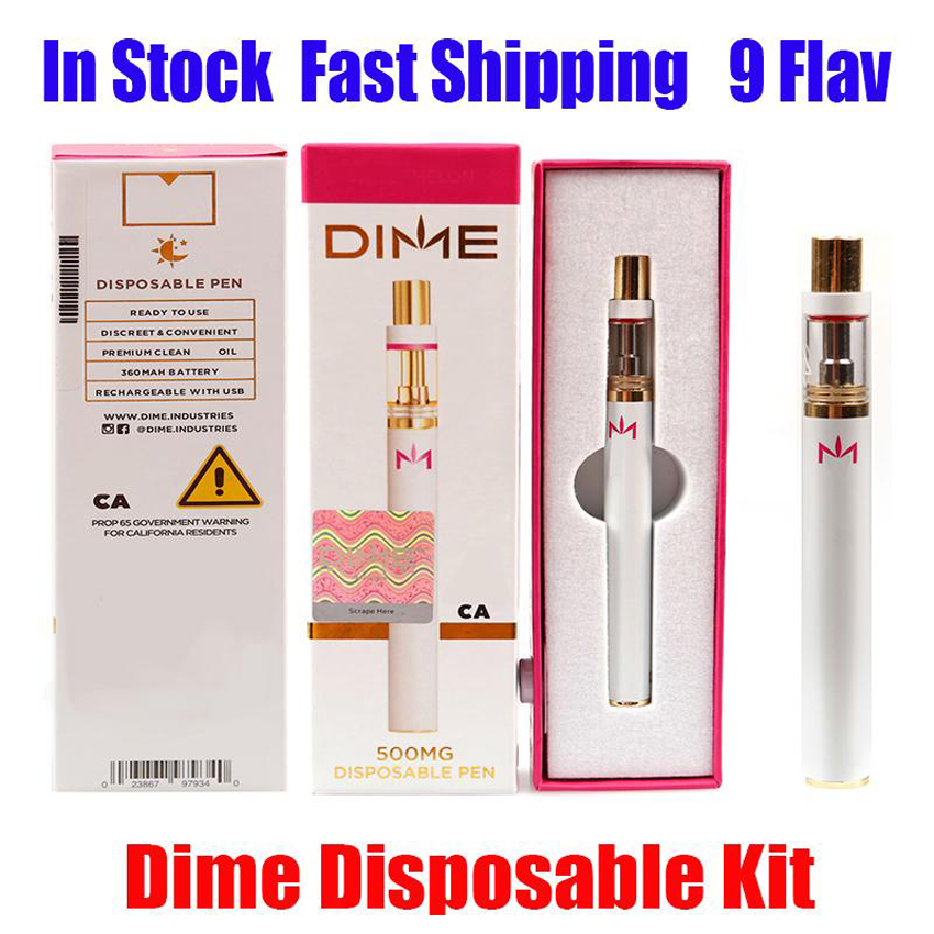 DIME Disposable Starter Device Kit E-cigarette 350mAh Battery 0.5ml Empty Ceramic Coil Thick Oil Cartridge Tank Vape Stick Pen Kits Vs Cookies
DIME Disposable Starter Device Kit E-cigarette 350mAh Battery 0.5ml Empty Ceramic Coil Thick Oil Cartridge Tank Vape Stick Pen Kits Vs Cookies