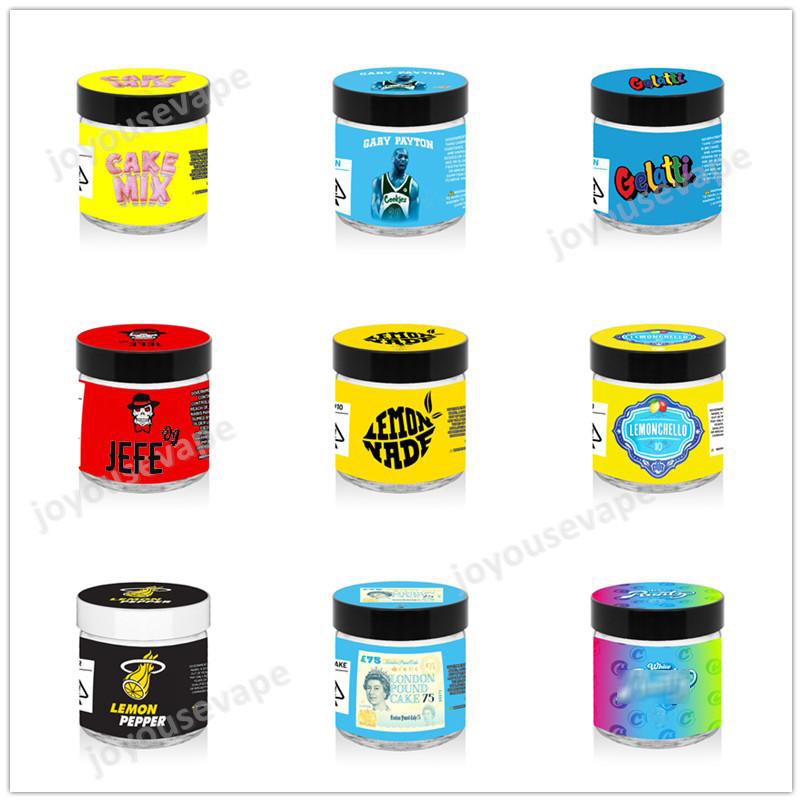 Empty 60ml 3.5G Plastic Cali bottle Jars with 10 types cookies stickers cakemix gelato jefe og
Empty 60ml 3.5G Plastic Cali bottle Jars with 10 types cookies stickers cakemix gelato jefe og