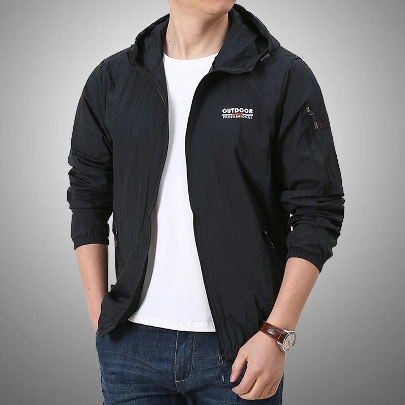 Men's Jackets Ultra Quick Jacket Outerwear Light Hooded Women Men Dry Windbreaker Sun-Protective Outdoor Summer Thin Sport, Black;brown
Men's Jackets Ultra Quick Jacket Outerwear Light Hooded Women Men Dry Windbreaker Sun-Protective Outdoor Summer Thin Sport, Black;brown
