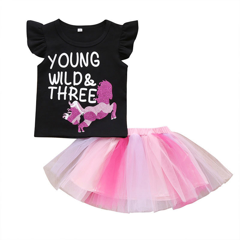 2021 New Fashion Children Clothing Girls Boutique Outfits Summer Baby Girl Cotton Tops+princess Skirt Kids Clothes Sets 1-5 Years Gd41, Black
2021 New Fashion Children Clothing Girls Boutique Outfits Summer Baby Girl Cotton Tops+princess Skirt Kids Clothes Sets 1-5 Years Gd41, Black