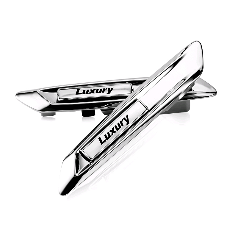 2pcs Luxury Logo Badge Trim Sticker Metal For BMW F11 5 Series 518d 520i 528i 530i 535i 530d Front Fender Decor Accessories, Silver
2pcs Luxury Logo Badge Trim Sticker Metal For BMW F11 5 Series 518d 520i 528i 530i 535i 530d Front Fender Decor Accessories, Silver