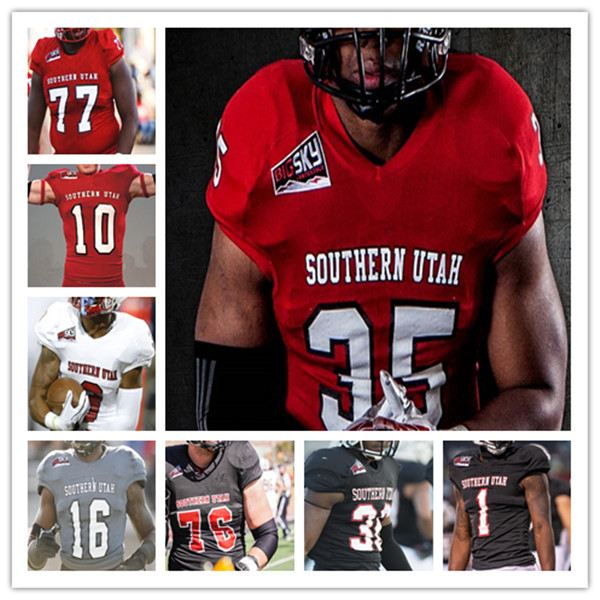 Custom Ncaa Southern Utah SUU College Football Jersey Justin Miller Karris Davis Ethan Bolingbroke Kaho'ohanohano-Davis Singleton Isaiah Williams Frank Harris III, Men red
Custom Ncaa Southern Utah SUU College Football Jersey Justin Miller Karris Davis Ethan Bolingbroke Kaho'ohanohano-Davis Singleton Isaiah Williams Frank Harris III, Men red