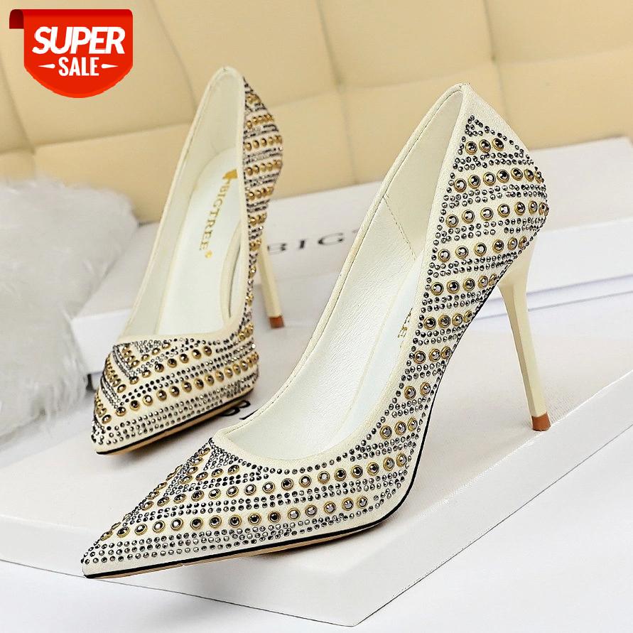 High Quality Spring New Women Pumps High Heels Women Shoes Fashion Wedding Shoes Heels Party Stiletto #zW6H
High Quality Spring New Women Pumps High Heels Women Shoes Fashion Wedding Shoes Heels Party Stiletto #zW6H