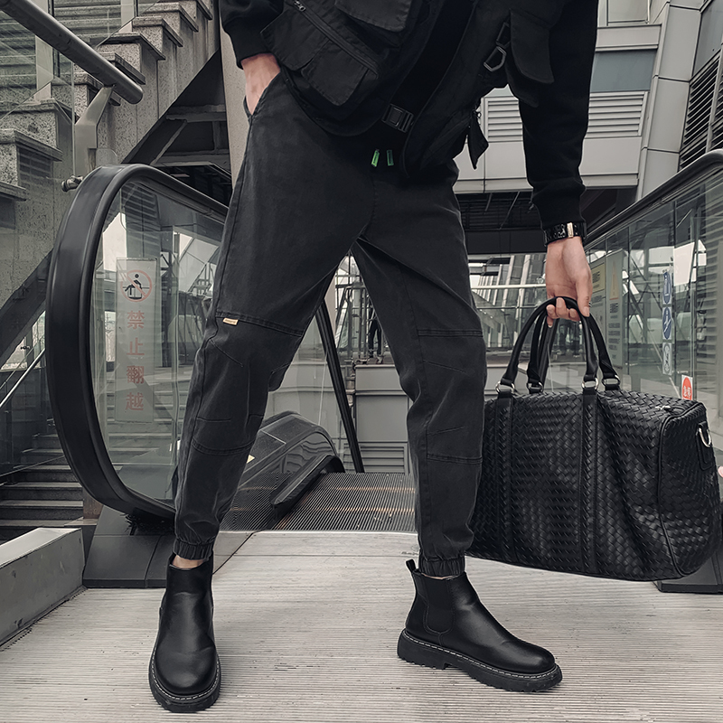 New Moda 2021 Primavera Vero Emendado Design Confortvel Casuais Roupas Masculinas Streetwear Ajuste Fino Joggers Calas Preto/cinza Vmck, Black
New Moda 2021 Primavera Vero Emendado Design Confortvel Casuais Roupas Masculinas Streetwear Ajuste Fino Joggers Calas Preto/cinza Vmck, Black