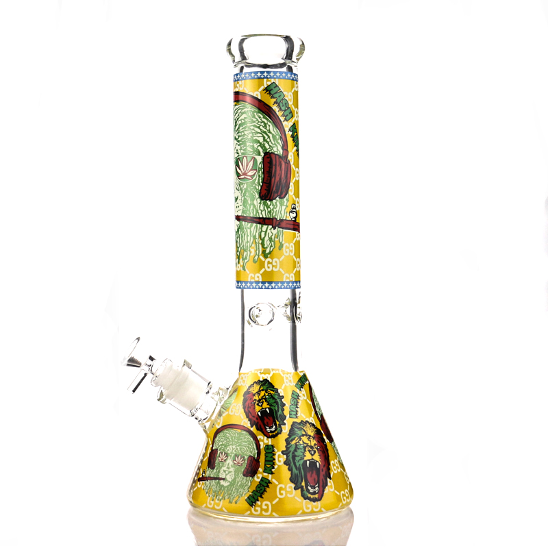 Hookah Glow in the dark Beaker Bongs 7mm thick 14 inches ice catcher glass bong water pipe
Hookah Glow in the dark Beaker Bongs 7mm thick 14 inches ice catcher glass bong water pipe