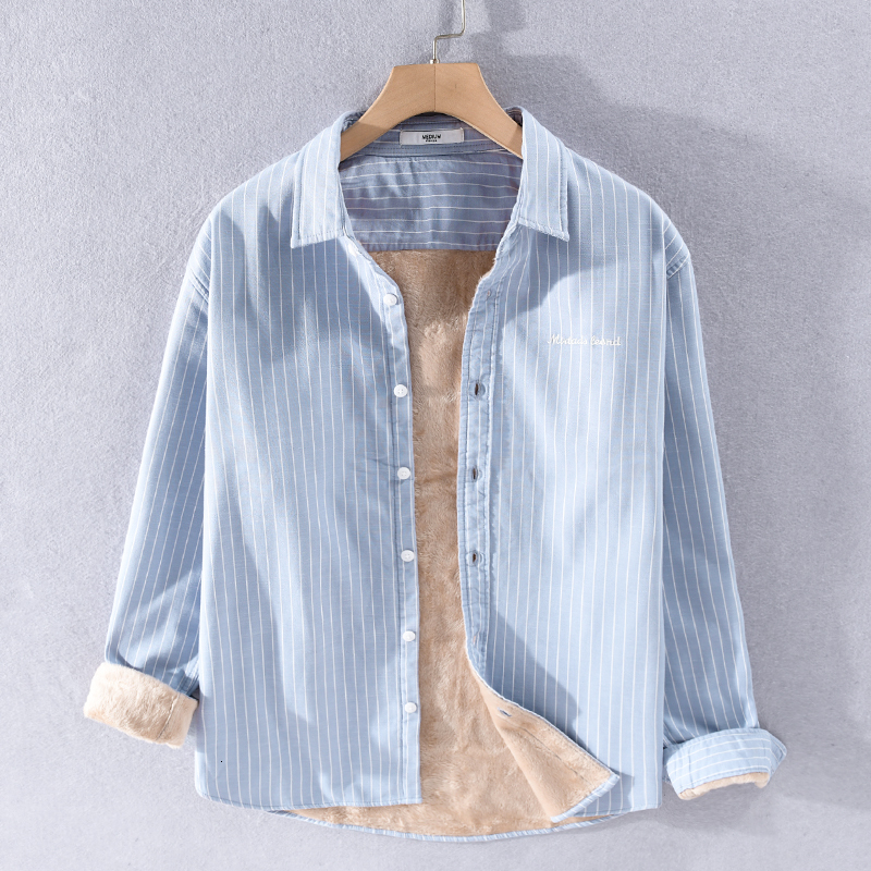 2021 Designer in Addition to Thick Veet Casual Hot Winter Fashion Striped Shirts for Men Autumn Stripe Male Shirt Tops Fddf, Black
2021 Designer in Addition to Thick Veet Casual Hot Winter Fashion Striped Shirts for Men Autumn Stripe Male Shirt Tops Fddf, Black