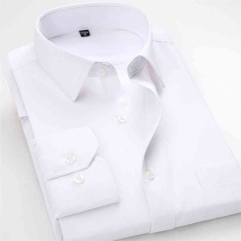 Style Mens Shirts Long Sleeve Casual Solid Twill Male White Dress Shirt Formal Work Office Menswear Camisa Masculina4XL 210730, Black
Style Mens Shirts Long Sleeve Casual Solid Twill Male White Dress Shirt Formal Work Office Menswear Camisa Masculina4XL 210730, Black