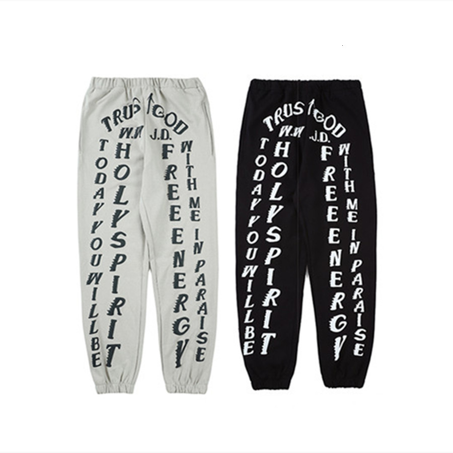 2021 New Kanye Cpfm. Xyz Sweatpants Homens Mulher 1:1 De Alta Qualidade Sunday Service Calas Cordo Ixox 
2021 New Kanye Cpfm. Xyz Sweatpants Homens Mulher 1:1 De Alta Qualidade Sunday Service Calas Cordo Ixox