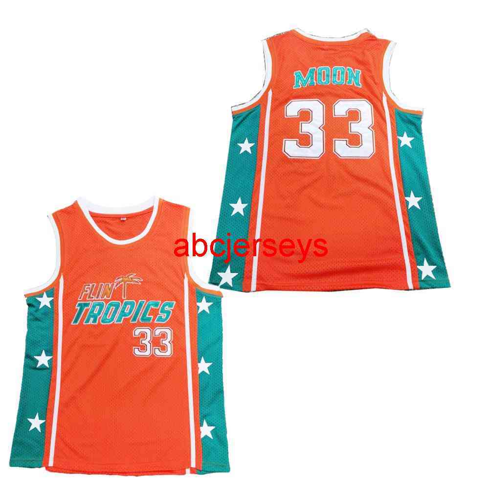 Full embroidery Flint Tropics 33 Moon Jersey Hip-hop Culture Movie Orange Retro College Jersey XS-6XL, Picture7
Full embroidery Flint Tropics 33 Moon Jersey Hip-hop Culture Movie Orange Retro College Jersey XS-6XL, Picture7