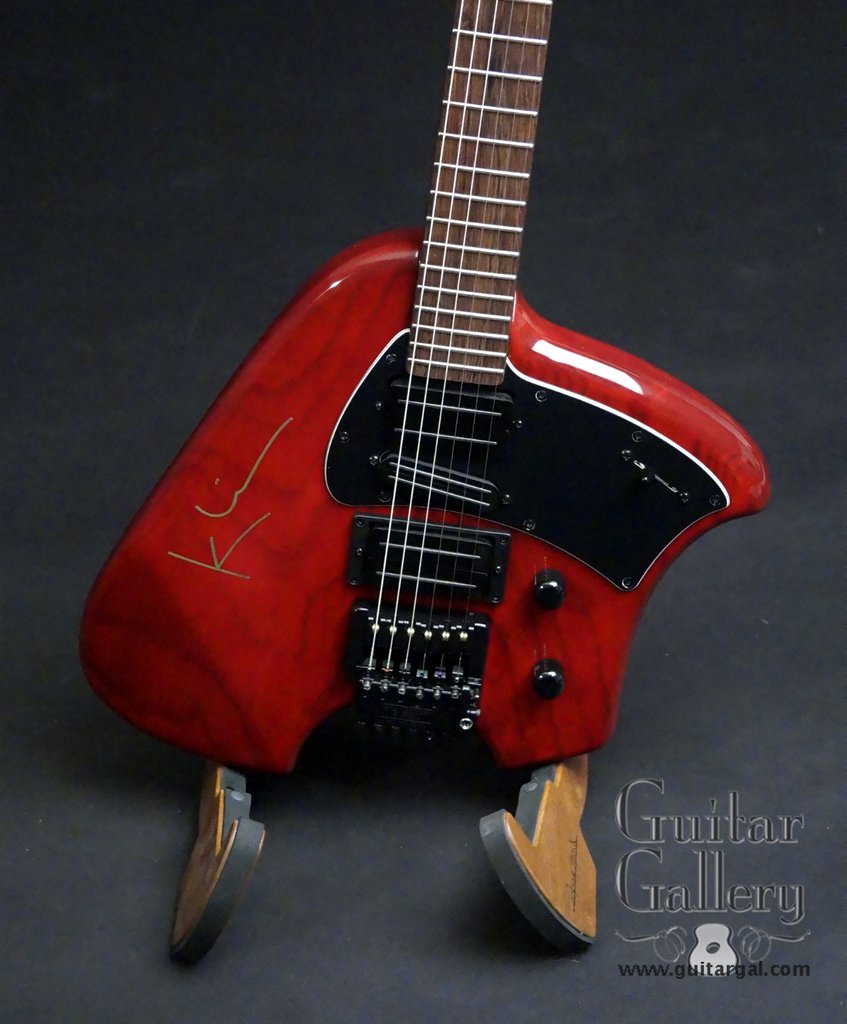 New Arrival Wine Red Headless Electric Guitar Vibrato Arm Tremolo Tailpiece, HSH Pickups, Black Hardware
New Arrival Wine Red Headless Electric Guitar Vibrato Arm Tremolo Tailpiece, HSH Pickups, Black Hardware