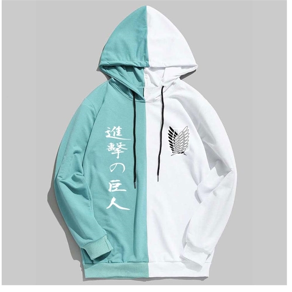 The Giant splice hoodie for the 2020 Summer assault the Liberty Wing Survey soldier commander anime thin hoodie Y0809