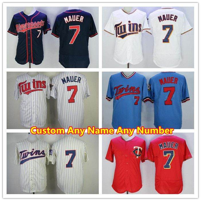 Retror 1948 Turn Back Vintage Baseball 7 Joe Mauer Jersey Flexbase Cool Base Pullover Pinstripe Retire Embroidery And Sewing Good Quality, Blue;black
Retror 1948 Turn Back Vintage Baseball 7 Joe Mauer Jersey Flexbase Cool Base Pullover Pinstripe Retire Embroidery And Sewing Good Quality, Blue;black