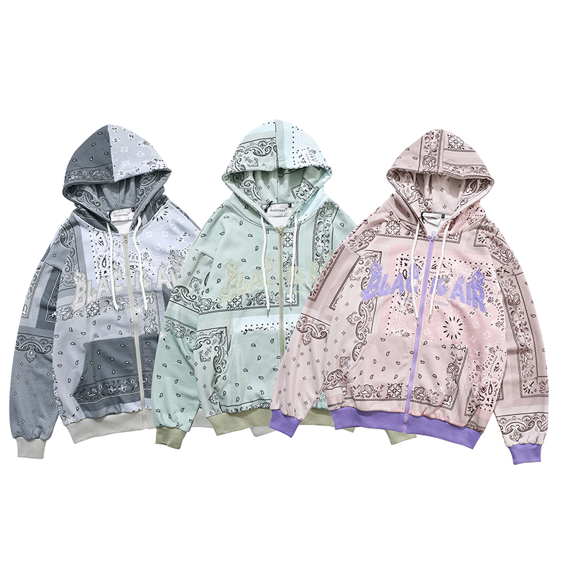 Aolamegs Men Zipper Hoodies Vintage Totems Letter Embroidery Streetwear Casual Baggy Allmatch Autumn Hooded Sweatshirt Coat men 201020