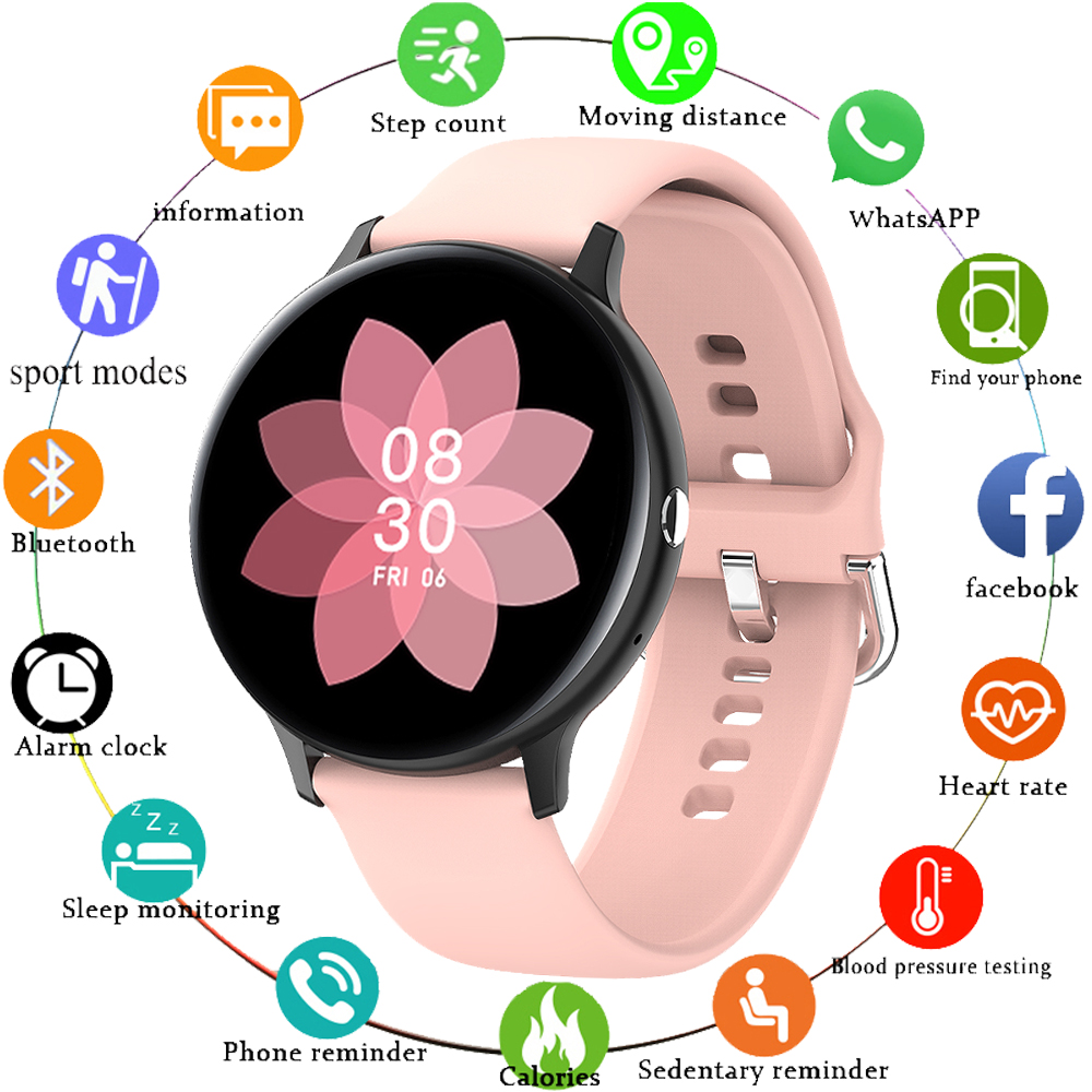 LIGE New Women Smart Watch Activity Tracker Heart Rate Monitor Full screen touch Sports Ladies Smart Watch Men For Android IOSg, Black
LIGE New Women Smart Watch Activity Tracker Heart Rate Monitor Full screen touch Sports Ladies Smart Watch Men For Android IOSg, Black