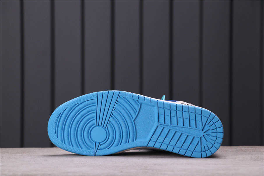 Jumpman High Cut UNC Basketball Shoes Off Union 1 White Women Men Fashion Trainers luxurys Designer Sneakers Full Size 36-46 With Box