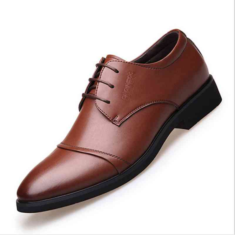 dress shoes summer style classic man of leather men wear oxford marriage formal businessman the lace-up zapatos fice y6i8, Black
dress shoes summer style classic man of leather men wear oxford marriage formal businessman the lace-up zapatos fice y6i8, Black