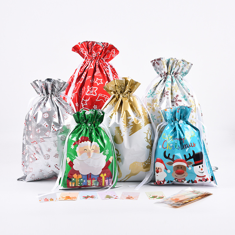 24*32cm Christmas Drawstring Wrap gifts aluminum foil Organizer Gift favor holder bags Pack business promotion wholesale package bag Pouches Reusable, Laser red
24*32cm Christmas Drawstring Wrap gifts aluminum foil Organizer Gift favor holder bags Pack business promotion wholesale package bag Pouches Reusable, Laser red