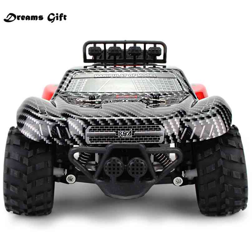 2.4GHz Wireless Remote Control Desert Truck 18km/H Drift RC Off-Road Car RTR Toy Gift Up to Speed gifts for boys 210809 от DHgate WW