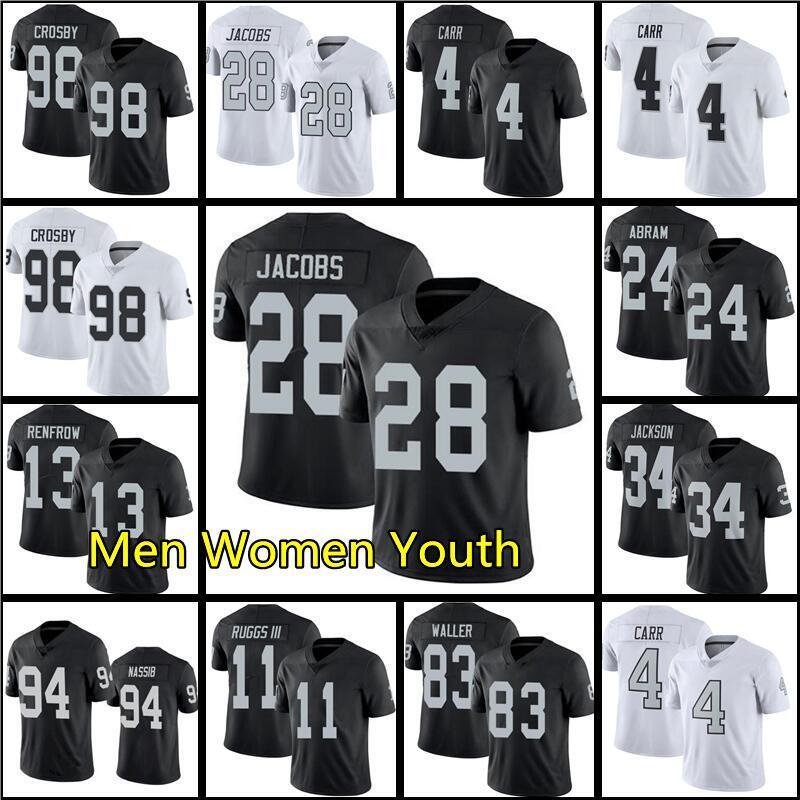 83 Darren Waller Jersey 98 Maxx Crosby 28 Josh Jacobs 4 Derek Carr Hunter Renfrow Henry Ruggs III Johnathan Abram Nassib Incognito Las Vegas, Black;red
83 Darren Waller Jersey 98 Maxx Crosby 28 Josh Jacobs 4 Derek Carr Hunter Renfrow Henry Ruggs III Johnathan Abram Nassib Incognito Las Vegas, Black;red