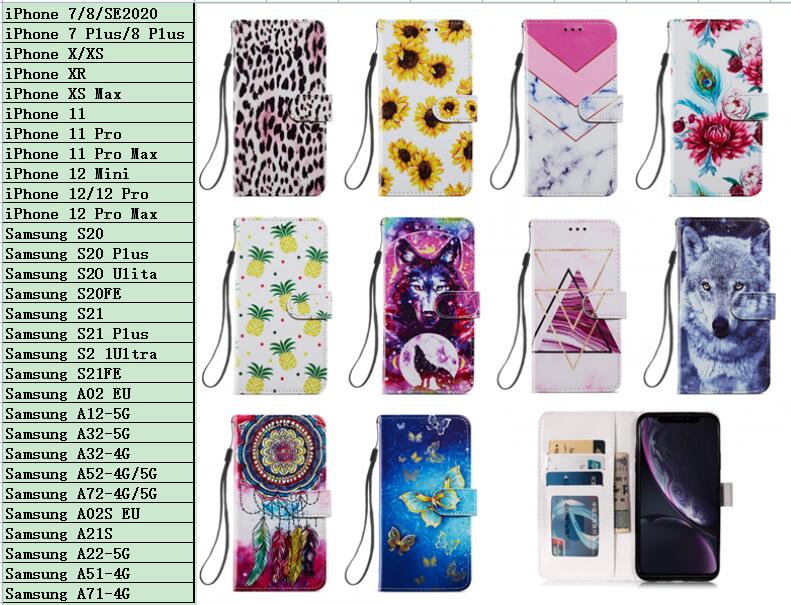 Marble Flower Leather Wallet Case For Samsung S21 FE Ultra S20 Plus A02 A12 A32 A52 A72 A02S A21S A22 A51 A71 Leopard Sunflower Pineapple Credit ID Card Holder Flip Cover, Pls let us know the color u want
Marble Flower Leather Wallet Case For Samsung S21 FE Ultra S20 Plus A02 A12 A32 A52 A72 A02S A21S A22 A51 A71 Leopard Sunflower Pineapple Credit ID Card Holder Flip Cover, Pls let us know the color u want