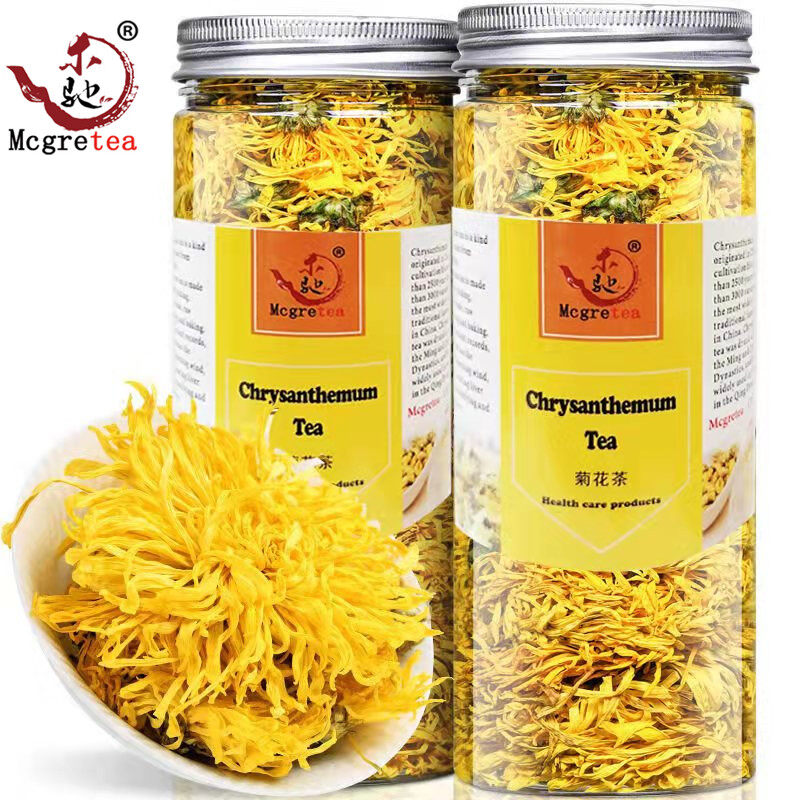 Mcgretea 30g Chrysanthemum Tea Golden Silk Imperial Chrysanthemum One Cup of One Gig Flower 
Mcgretea 30g Chrysanthemum Tea Golden Silk Imperial Chrysanthemum One Cup of One Gig Flower