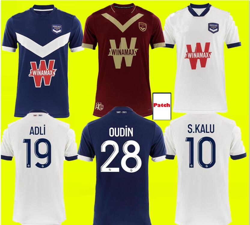 Girondins de Bordeaux 140th anniversary Soccer Jerseys maillot de football Shirt 2021 special jersey ADLI BRIAND OUDIN .KALU T.BASIC Men Kids Kit uniform shirts, Black
Girondins de Bordeaux 140th anniversary Soccer Jerseys maillot de football Shirt 2021 special jersey ADLI BRIAND OUDIN .KALU T.BASIC Men Kids Kit uniform shirts, Black