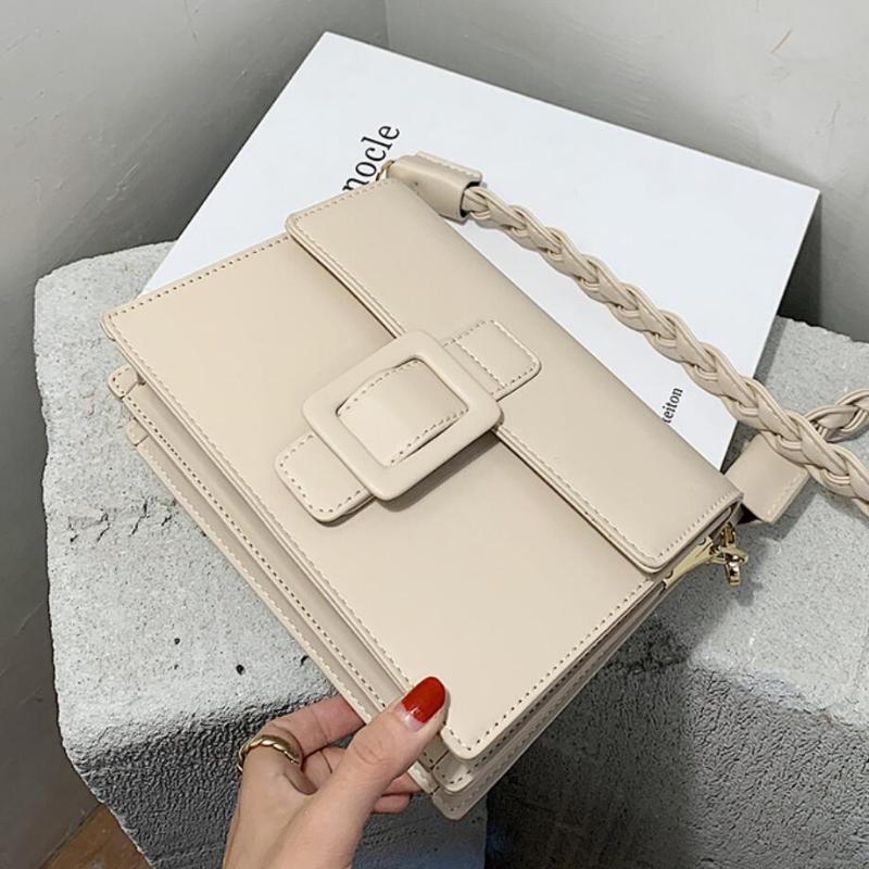 Solid color Flap Armpit Bag 2021 Fashion New High quality PU Leather Women's Designer Handbag Casual Shoulder Messenger Bag, Beige
Solid color Flap Armpit Bag 2021 Fashion New High quality PU Leather Women's Designer Handbag Casual Shoulder Messenger Bag, Beige