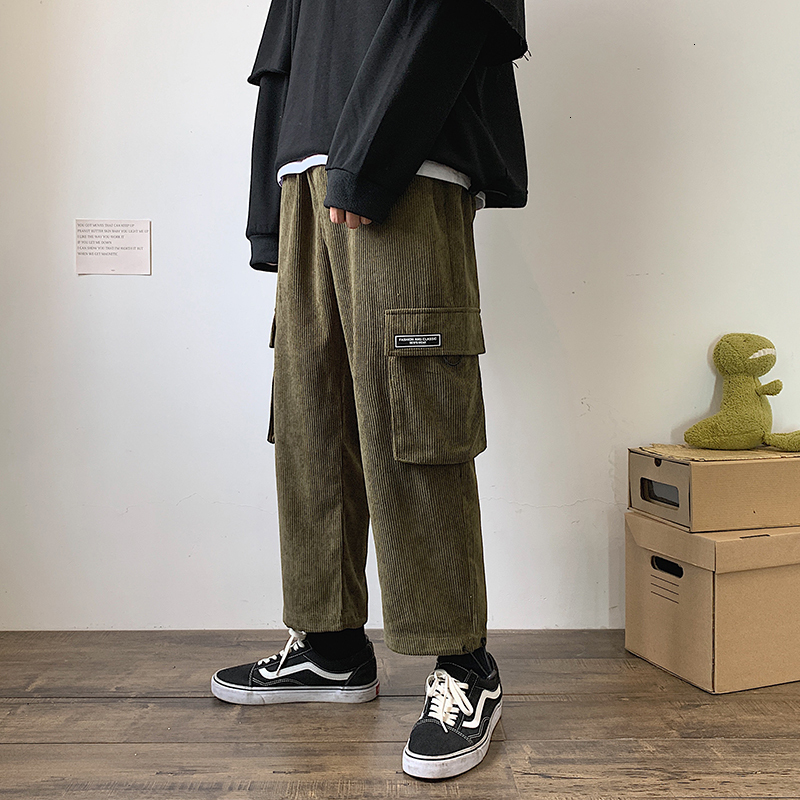 2021 New Winter Men's Leisure Corduroy Fabric Thickening Haren Loose Printing Cotton Casual Pants Trousers 3 Color Sweatpants S-2xl Krqw, Army green
2021 New Winter Men's Leisure Corduroy Fabric Thickening Haren Loose Printing Cotton Casual Pants Trousers 3 Color Sweatpants S-2xl Krqw, Army green