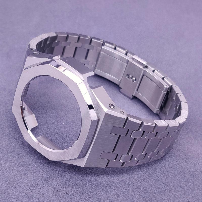 Watch Bands GMAS2100 Hontao Casioak Mini All Metal Mod Kit Case Bezel With Screw Band DIY Stainless Steel For Smallest GMA-S2100
Watch Bands GMAS2100 Hontao Casioak Mini All Metal Mod Kit Case Bezel With Screw Band DIY Stainless Steel For Smallest GMA-S2100