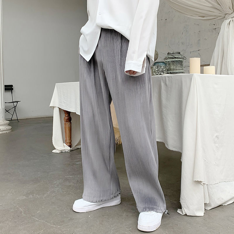 Men's Pants plied trousers, casual elastic waistband pants, with a wide leg, loose Korean style for straight hip-hop 5T2C, 1# shoe box
Men's Pants plied trousers, casual elastic waistband pants, with a wide leg, loose Korean style for straight hip-hop 5T2C, 1# shoe box