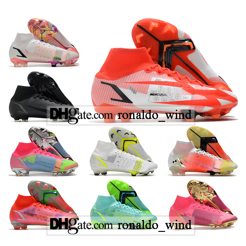 GIFT BAG Mens High Ankle Football Boots Spark Positivity Ronaldo CR7 Mercurial Superfly 8 Elite FG Cleats Superflys VIII ACC Outdoor Soccer Shoes, Black
GIFT BAG Mens High Ankle Football Boots Spark Positivity Ronaldo CR7 Mercurial Superfly 8 Elite FG Cleats Superflys VIII ACC Outdoor Soccer Shoes, Black