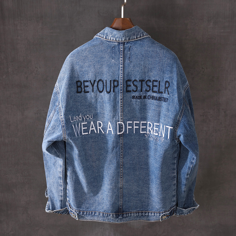 2021 New Japanese Style Fashion Jackets High Quality Retro Blue Embroidery Designer Denim Jacket Men Coat Streetwear Hip Hop Chaqueta Xezw
2021 New Japanese Style Fashion Jackets High Quality Retro Blue Embroidery Designer Denim Jacket Men Coat Streetwear Hip Hop Chaqueta Xezw