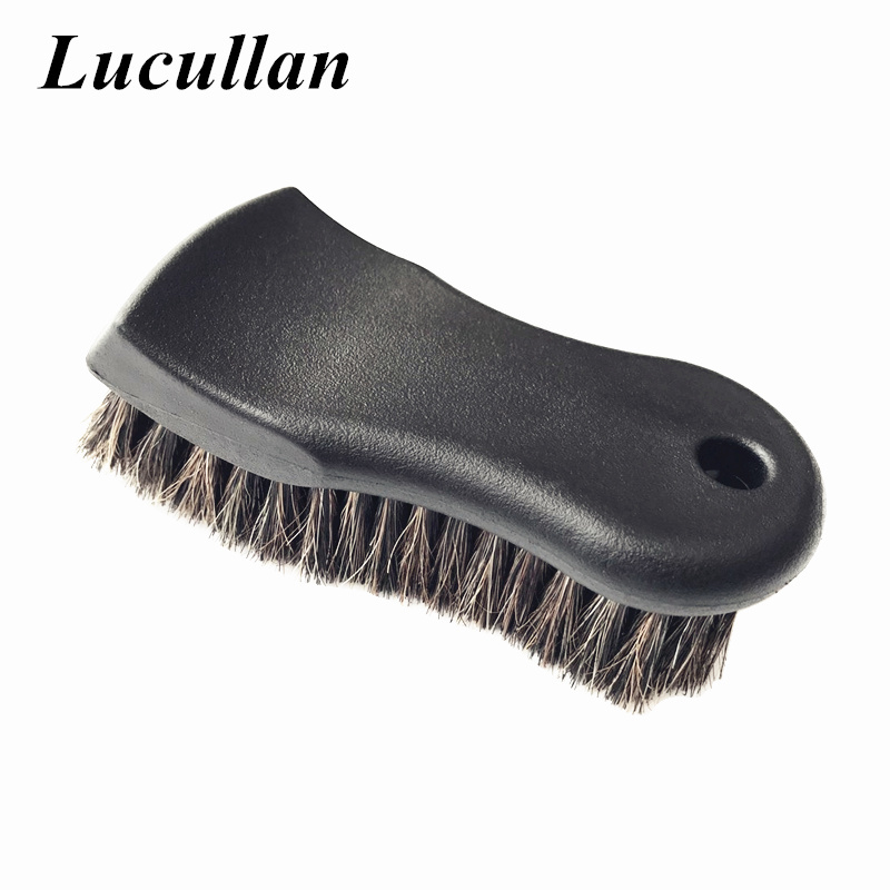 Lucullan More Dense Pure Black Premium Select Horse Hair Interior Cleaning Brush for Leather, Vinyl, Fabric
Lucullan More Dense Pure Black Premium Select Horse Hair Interior Cleaning Brush for Leather, Vinyl, Fabric