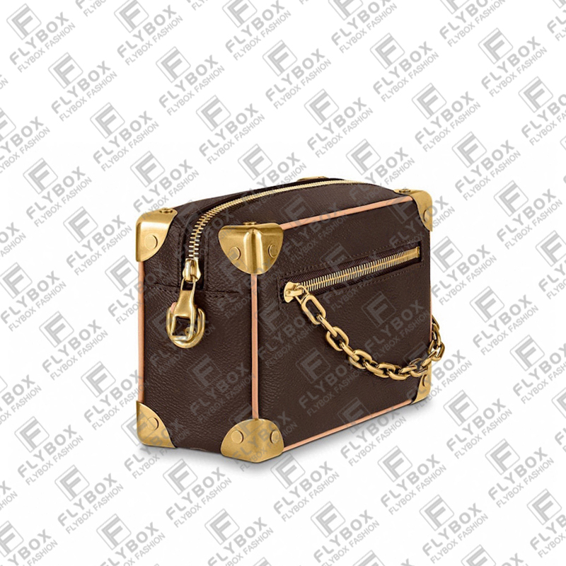 M68906 Soft Trunk Box Crossbody Shoulder Bag Totes Handbag Unisex Fashion Luxury Designer Messenger Bag Top Quality Purse Fast Delivery