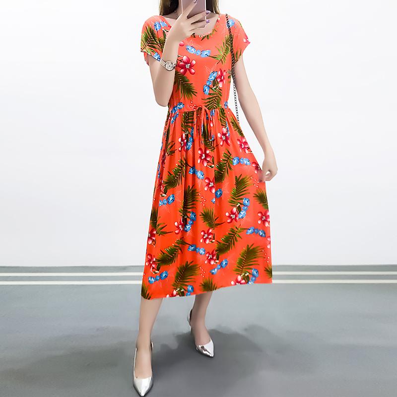 Plus Size Dresses Summer Dress For 2021 One-Piece Vintage Women'S O Neck Loose Floral Printed A-Line Casual Midi, Black
Plus Size Dresses Summer Dress For 2021 One-Piece Vintage Women'S O Neck Loose Floral Printed A-Line Casual Midi, Black