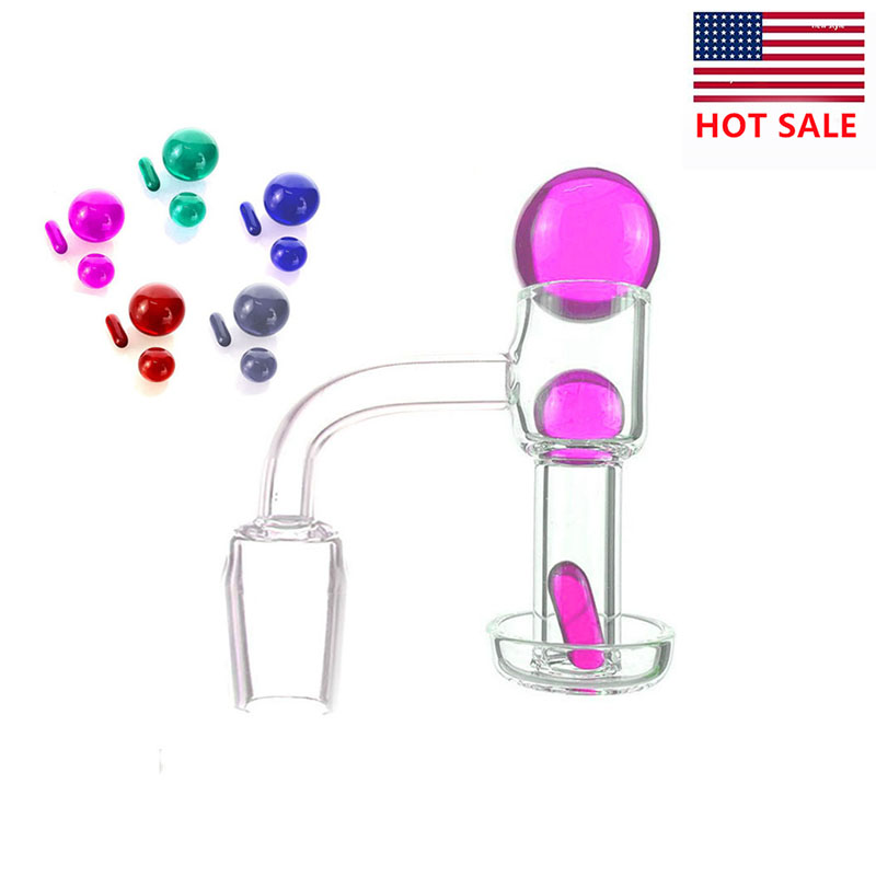 Terp Slurper Set Quartz Banger Nail with With Glass Marble Ruby Pearl Pill Terp Vacuum domeless banger nail for dab rig bong 2pcs
Terp Slurper Set Quartz Banger Nail with With Glass Marble Ruby Pearl Pill Terp Vacuum domeless banger nail for dab rig bong 2pcs