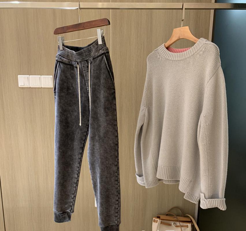 Women Pants Acrylic Diamond Drawstring Fashion Washed Cotton Sweatpants Pants Women for, Black
Women Pants Acrylic Diamond Drawstring Fashion Washed Cotton Sweatpants Pants Women for, Black