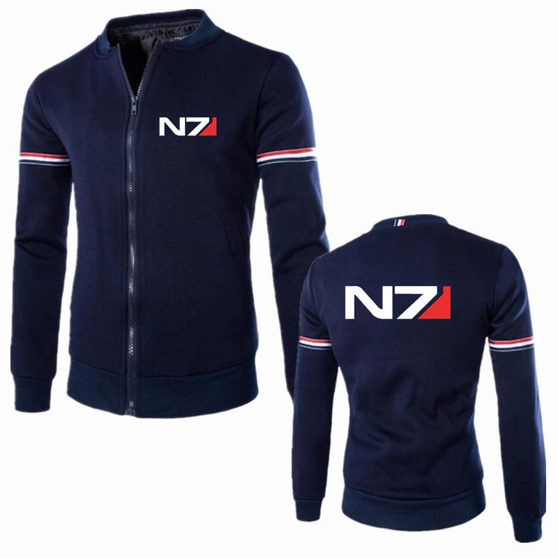 Men's Jackets 2021 Mass Effect N7 Logo Print Custom Made Solid Color Man Zipper Jacket Cardigan British Style Casual Slim Men Sportswear, Black;brown
Men's Jackets 2021 Mass Effect N7 Logo Print Custom Made Solid Color Man Zipper Jacket Cardigan British Style Casual Slim Men Sportswear, Black;brown