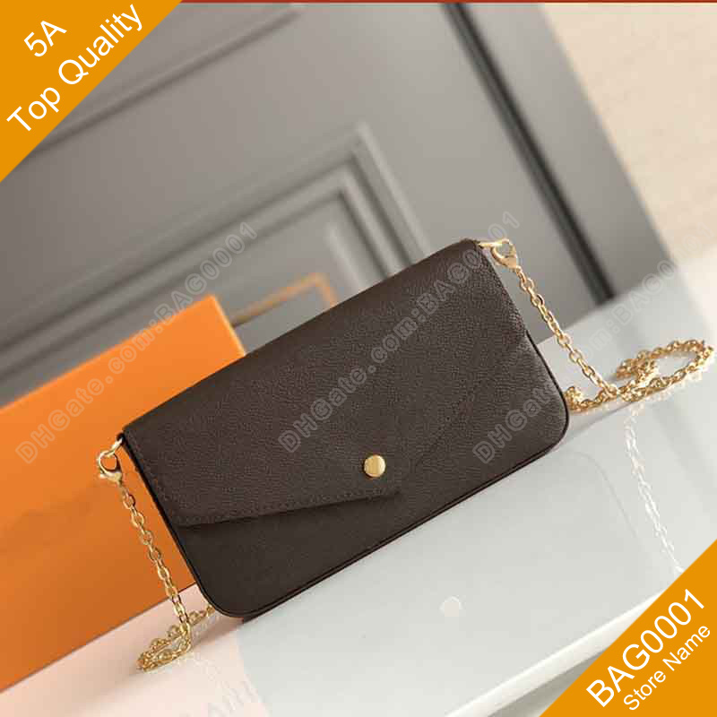 Designers bags Purse woman luxury designer bag Fashion classic Flap classic Shoulder Bag M61276 Chain handbag With Box B013 bag0001, Brown
Designers bags Purse woman luxury designer bag Fashion classic Flap classic Shoulder Bag M61276 Chain handbag With Box B013 bag0001, Brown