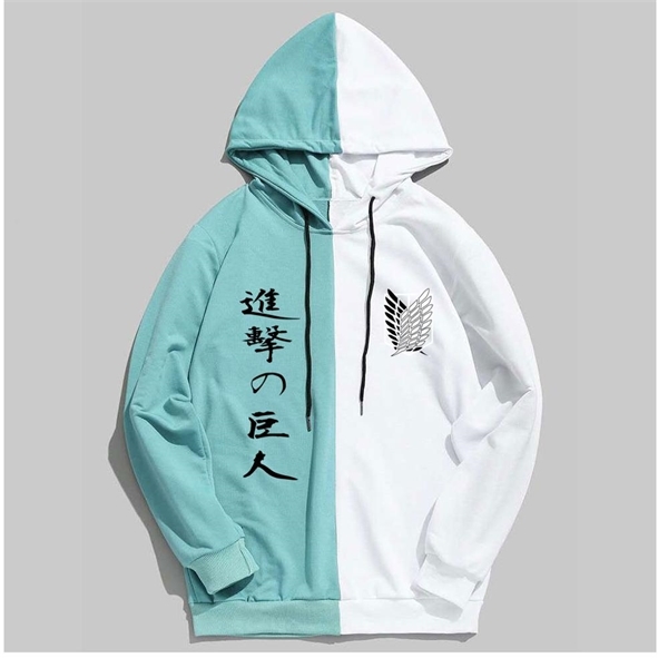 The Giant splice hoodie for the 2020 Summer assault the Liberty Wing Survey soldier commander anime thin hoodie Y0809