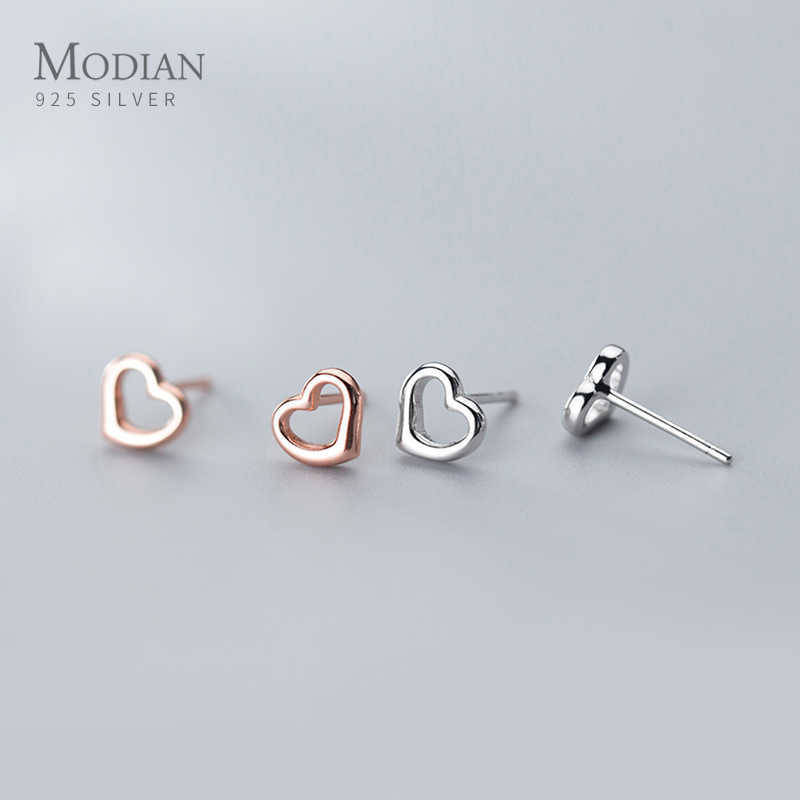 Simple Hollow Out Thick Hearts Stud Earring for Women 925 Sterling Silver Fashion Anti-Allergy Ear Pin Fine Jewelry 210707
Simple Hollow Out Thick Hearts Stud Earring for Women 925 Sterling Silver Fashion Anti-Allergy Ear Pin Fine Jewelry 210707
