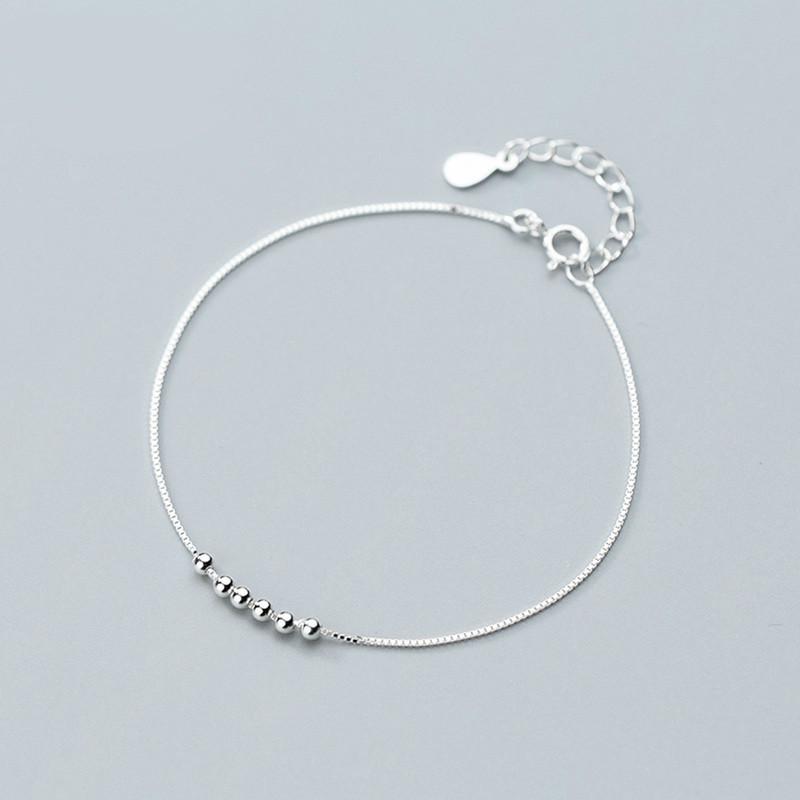 Link, Chain 2021 100% 925 Solid Real Sterling Silver Jewelry Round Bead Bracelet 17cm For Teen Girls Lady Women Fine
Link, Chain 2021 100% 925 Solid Real Sterling Silver Jewelry Round Bead Bracelet 17cm For Teen Girls Lady Women Fine