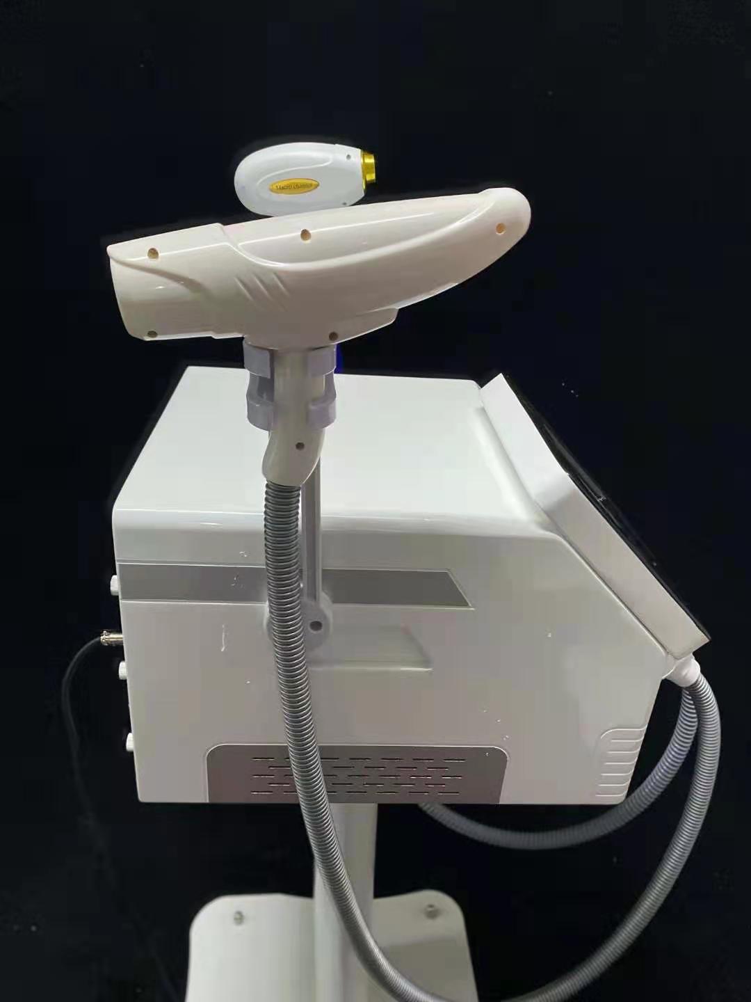 2 in 1 1064nm 755nm 808nm Diode Laser Hair Removal &ND YAG Laser Tattoo Removal Carbon Stripping Machine for Salon