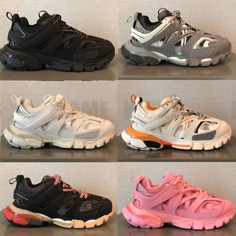 Top quality Luxurys Designer Men shoe Track 3.0 Sneakers 100% leather Trainers Women Mesh Nylon Printed Shoes 3M Triple Platform, Black
Top quality Luxurys Designer Men shoe Track 3.0 Sneakers 100% leather Trainers Women Mesh Nylon Printed Shoes 3M Triple Platform, Black