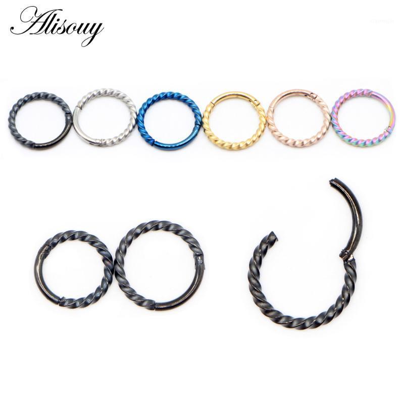 Other Alisouy 1PC 8-10mm 16g Stainless Steel Hinged Segment Clicker Ring Nose Septum Piercing Helix Cartilage Daith Twist Body Jewelry
Other Alisouy 1PC 8-10mm 16g Stainless Steel Hinged Segment Clicker Ring Nose Septum Piercing Helix Cartilage Daith Twist Body Jewelry