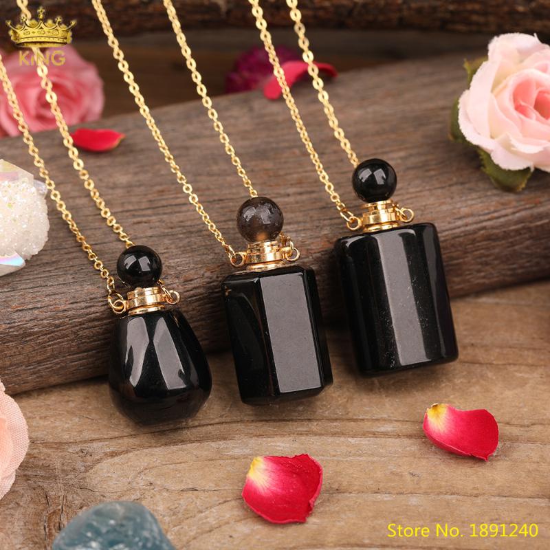 Pendant Necklaces Natural Black Agates Stones Faceted Column Square Perfume Bottle Necklace Women Onyx Stone Gold Chains Jewelry
Pendant Necklaces Natural Black Agates Stones Faceted Column Square Perfume Bottle Necklace Women Onyx Stone Gold Chains Jewelry