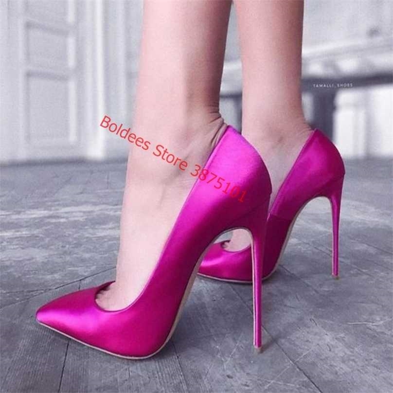 Sexy Silk Satin High Heels Pumps Pointed Toe 12CM Stiletto Shallow Blue Green Wedding Dress Shoes Big Size 45 211029, 12cm black satin
Sexy Silk Satin High Heels Pumps Pointed Toe 12CM Stiletto Shallow Blue Green Wedding Dress Shoes Big Size 45 211029, 12cm black satin